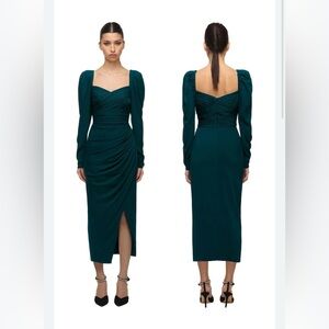 Self Portrait dress, Teal, worn once